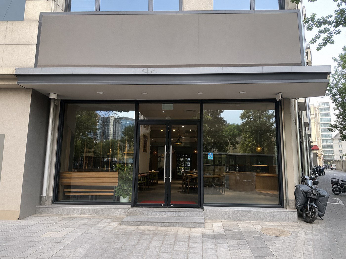 客户门店外立面示例图
